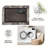 Brown Modern Bordered   area rugs for Living Room, Soft and Comfortable, Suitable for all seasons, easy to maintain, machine washable Indoor floor mat, Under Table Farmhouse suitable for Bedroom, Dining Room, Study,  Balcony, Home Decor Patio-1625350510