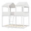 Lit superposé double au-dessus d'un lit double Aleeah Kids-2117073827
