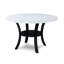 Ensemble de salle à manger contemporain 5 pièces / table ronde