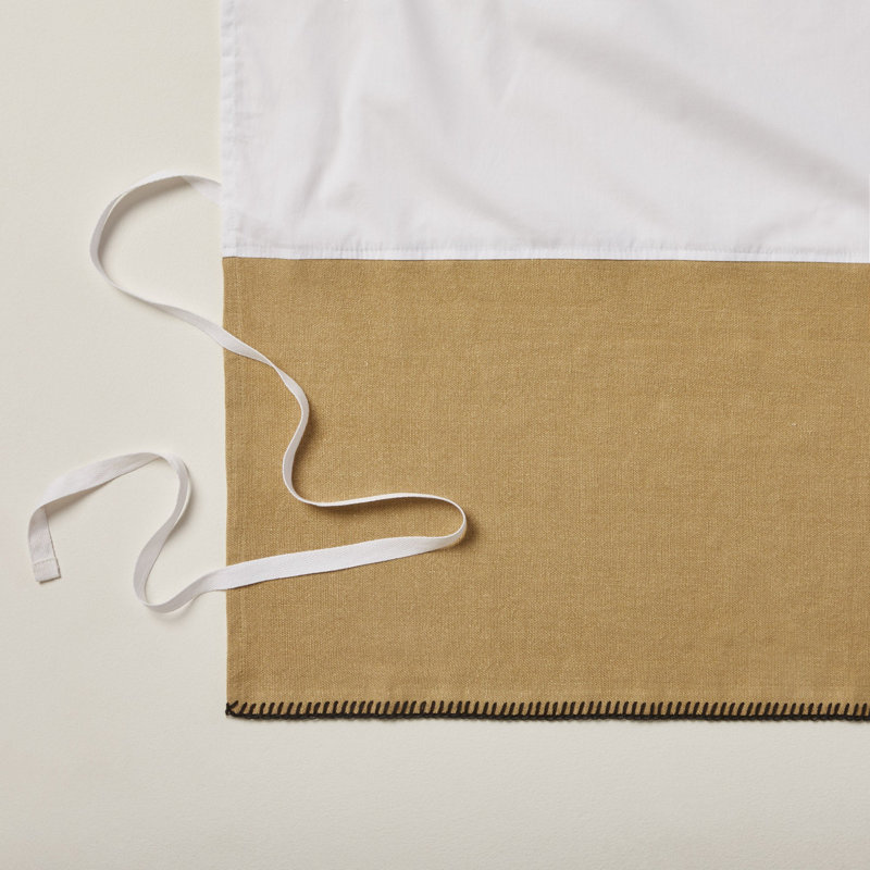 Nino Tailored Wrap Around, 140cm W x 32cm D, Dark Beige