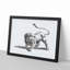 Lion by Johan Teyler - Picture Frame Drawing Print-55580631-55580634