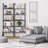 Andrea Manufactured Wood Standard Bookcase with 5 Shelves-1929069933