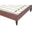 Structure de lit double avec tête de lit réglable, lit plateforme tapissier en velours, aucun sommier requis, support à 12 lattes robuste, structure de lit à profil bas, disponible en bleu, rose, gris et gris anthracite, facile à assembler-943442601-943442607