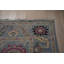 Tapis bleu traditionnel en laine noué à la main Tessa Laine