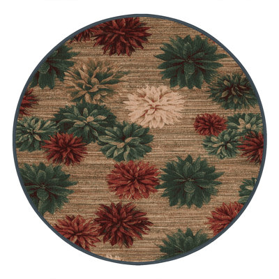Tapis brun lavable à la machine