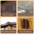 Metal Outdoor Shed - Galvanized Iron Build, Four Punched Vents, Padlockable Sliding Doors, Uncomplicated Assembly Steps Storage In Structure, Vents For Adequate Ventilation, Doors-115808120-115808122