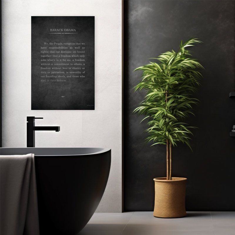 Responsabilités et droits, art contemporain, H 24 po x l 16 po