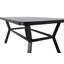 Varena Rectangular Glass Outdoor Dining Table-328687308-328687309