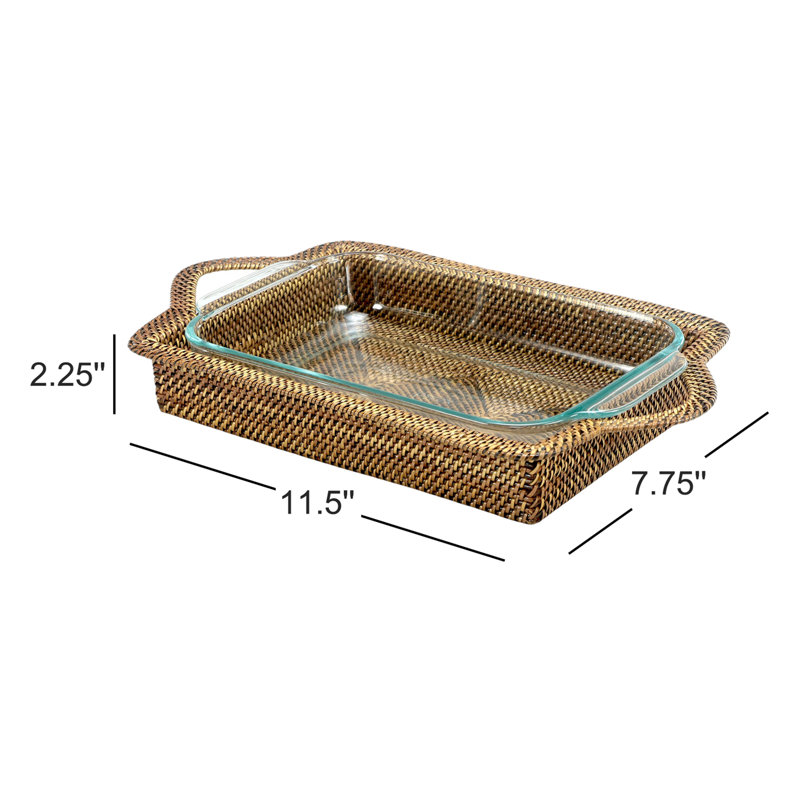 Calaisio 2-Piece Glass Baker Set