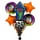 Bouquet de ballons PMU Halloween - 5 pièces R.I.P. Pierre tombale Mylar ballon
