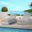 Outdoor Chaise Lounge Chair Set of 2 with Patio Pool Chairs Tanning Lounges for Outside,Beach Rattan Recliners with Adjustable Backrest, Table, Cushion for Poolside Backyard Garden-588825035