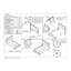 Grand lit de style industriel rustique en bois massif avec banc