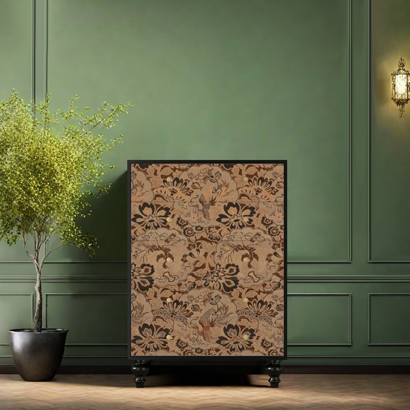 Armoire décorative de tiroir de salon français rétro