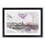 Stockholm in Sweden in Abstract - Framed Print-55730189-55730196