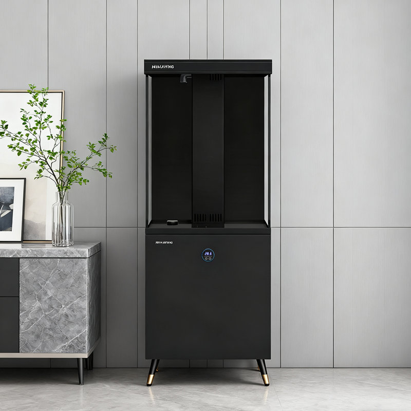 Réservoir d'aquarium léger en aluminium, Noir, 10,57 gallons (H 52,09 po x l 15,87 po x P 16,57 p