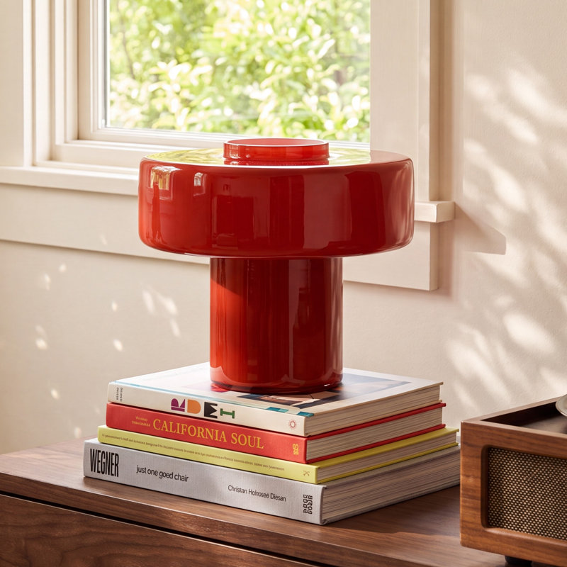 Lieselot Rainville Table Lamp, Orange