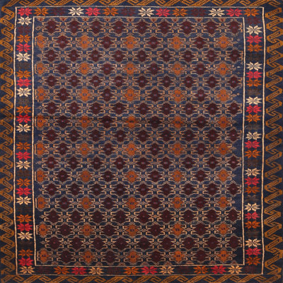 Tapis brun Southwestern