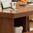 Walnut Rectangular Solid Wood desks-107225688-107225690