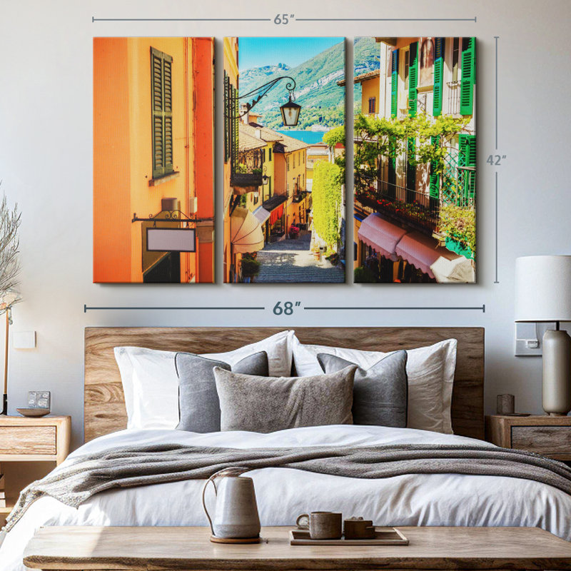 «Bellagio Village» sur, H 42 po x l 65 po