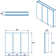 30'' W 25.98'' H Surface Frameless Medicine Cabinet Mirror 9 Adjustable