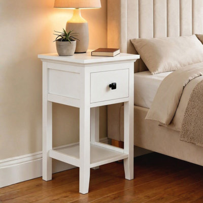 Alexandrina 1 Drawer Bedside Table