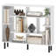 Open Bookshelf Modern Geometric Bookcase-1365791274