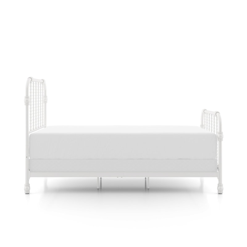 Wren Metal Bed, Twin, White