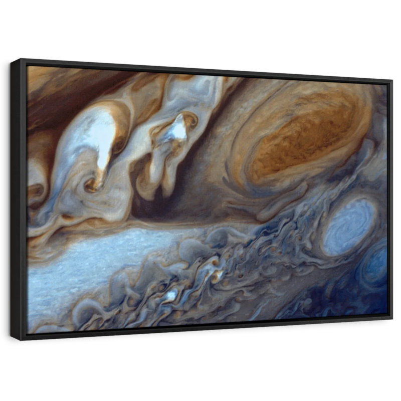 Jupiter's Cloud Formation Canvas Print