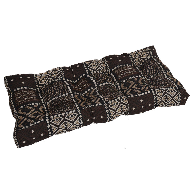 42-Inch By 19-Inch Tufted Tapestry Loveseat Cushion