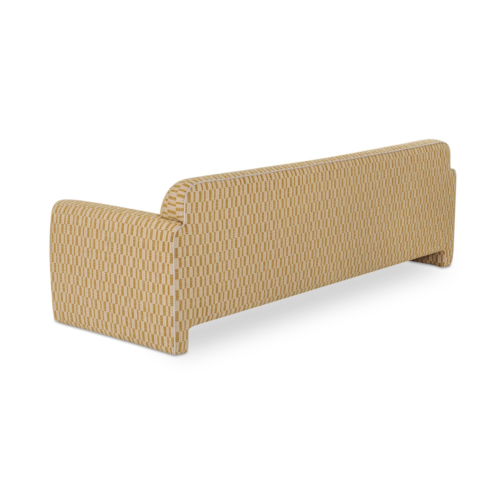 Bieke 90" Sofa, Geometric Shapes Green