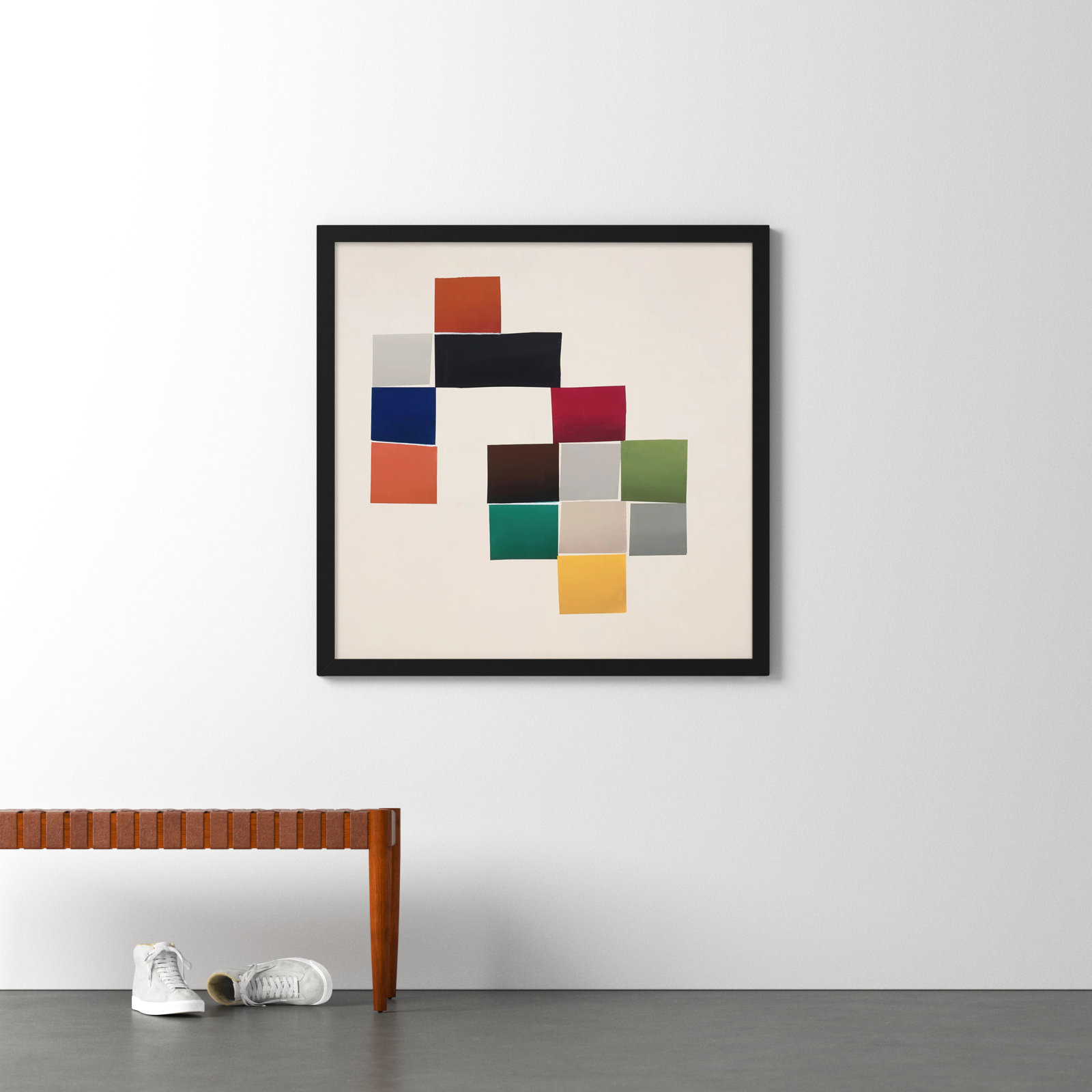 Jewels 3 by Lee Lessem, Black Framed, 44" W x 44" H