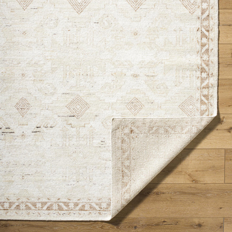 Rectangle Agora Wool Area Rug, Rectangle 10' x 14'