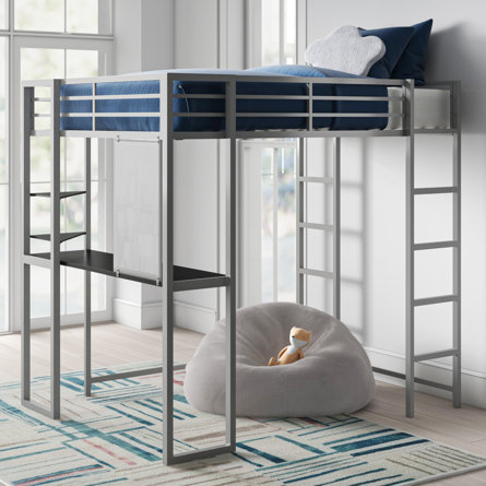 Larrick Loft Bed with Bookcase by Viv + Rae™