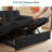 65"W Convertible 3 in 1 Sofa Bed, Pull Out Couch Loveseat Sleeper with Side Table&USB&Type-C Ports&Storage Armrests-1778604920