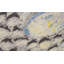 One-of-a-Kind Hand-Knotted High-Quality Gray/Blue/Yellow/Black Area Rug