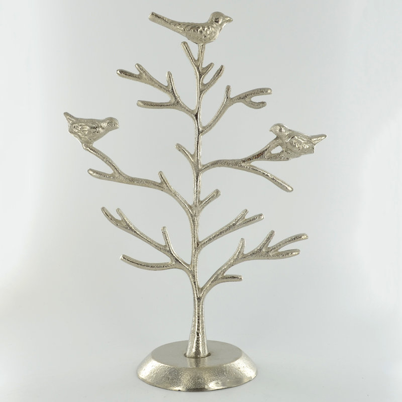 Metal Jewellery Stand + Hooks