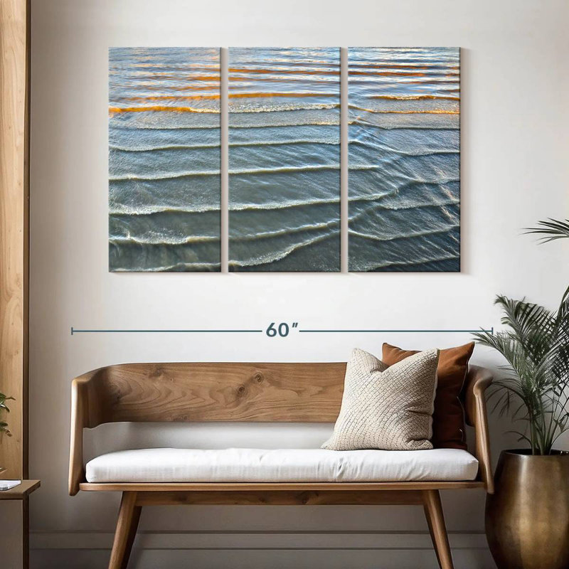 Gillard Tidal Abstract, 32" H x 50" W