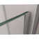 Unidoor Plus 44" W x 34.375" D x 72" H Frameless Pivot Rectangle Shower Enclosure with Fixed Panel