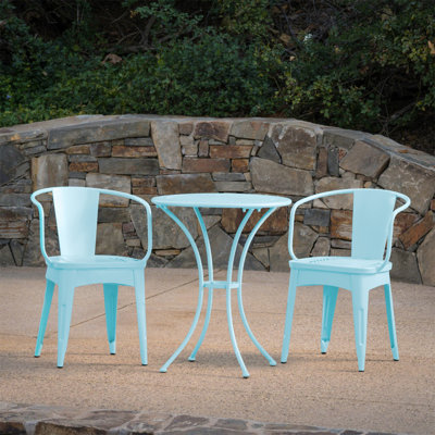 ENSEMBLE DE 3 PIÈCES LOURDES - Bleu clair mat