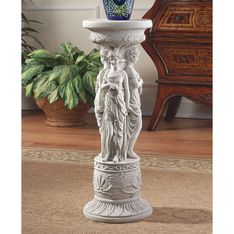 Chatsworth Manor Neoclassical Sculptural Pedestal