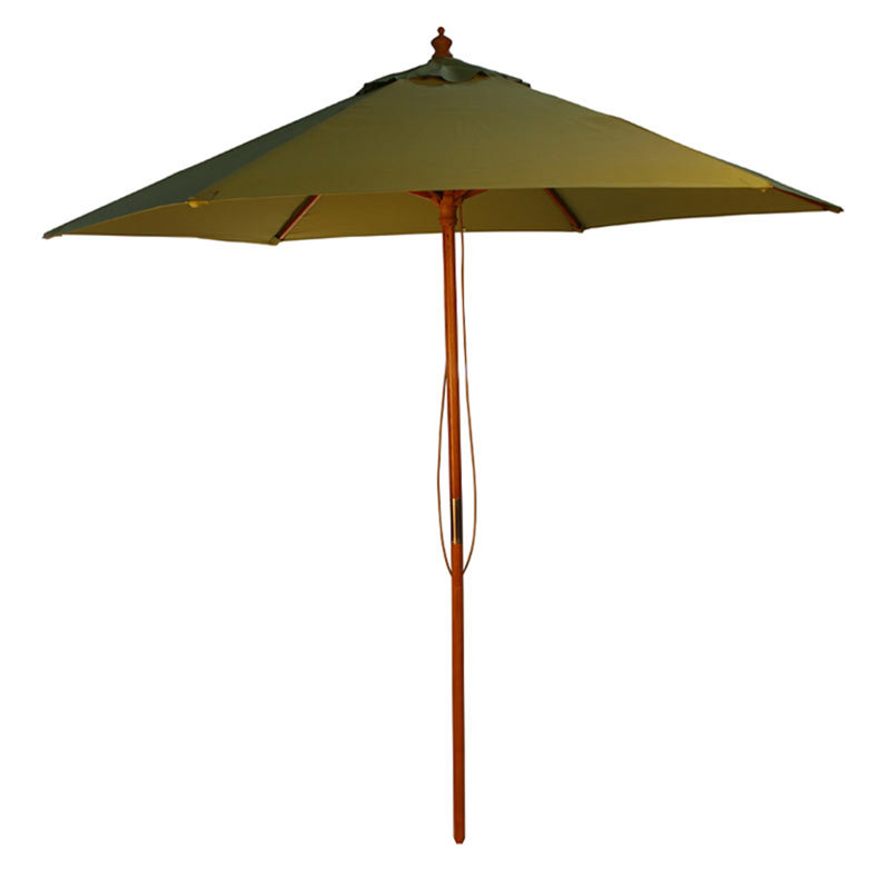 Sasha 635cm Market Parasol, Light Green