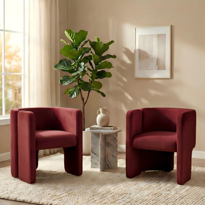 Jaimyn Upholstered Barrel Chair