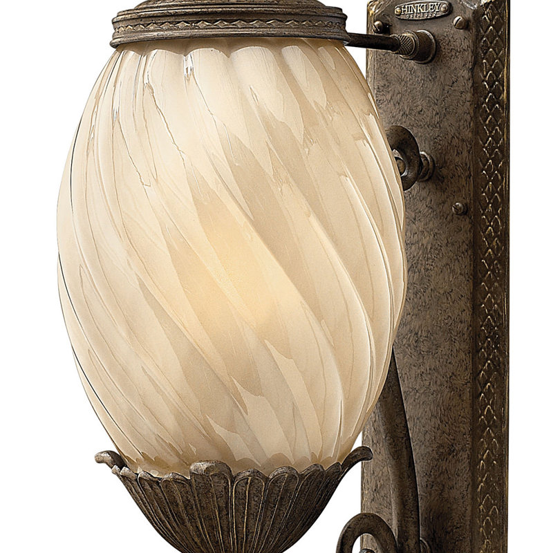 Plantation 1 Light Wall Lantern, 28" H x 10.25" W x 13.75" D, Incandescent