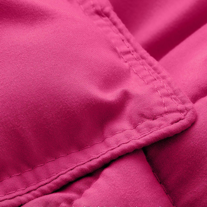 Queen Pink Ultra-Soft Microfiber Down Alternative Comforter Set