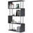 Modern S-Shaped 5 Tier Room Dividing Bookcase Wooden Storage Display Stand Shelf
