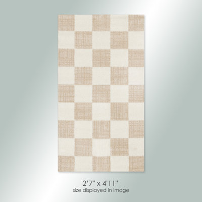 Tapis crème / beige Wum Collection