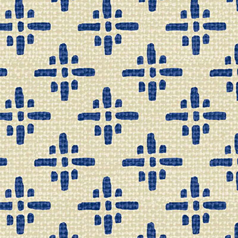 Geometric Wallpaper Double Roll, Blue