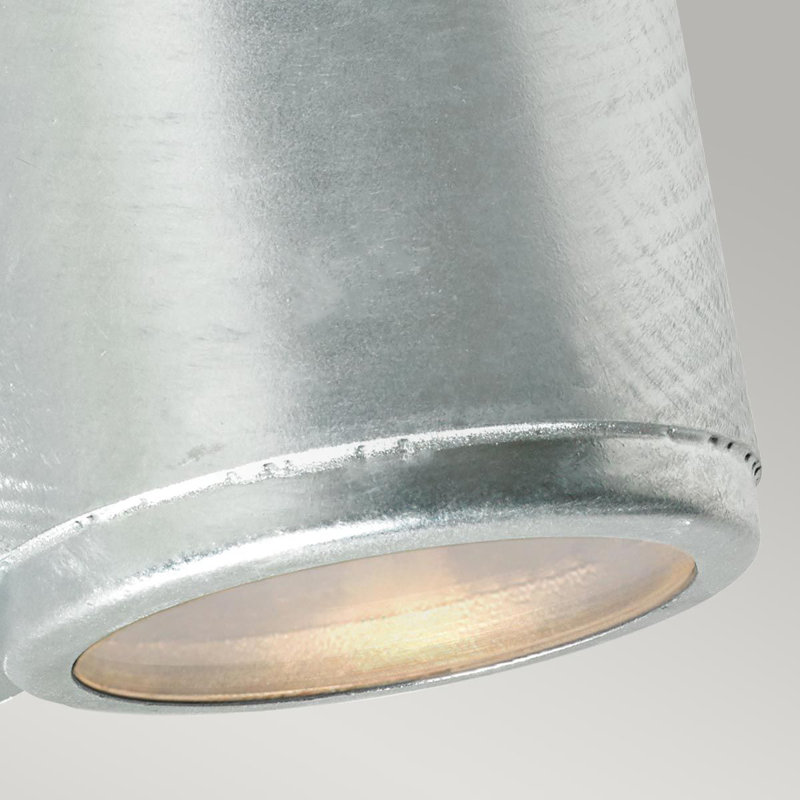Belisma 2 - Bulb 15cm H Outdoor Armed Sconce, Galvanized