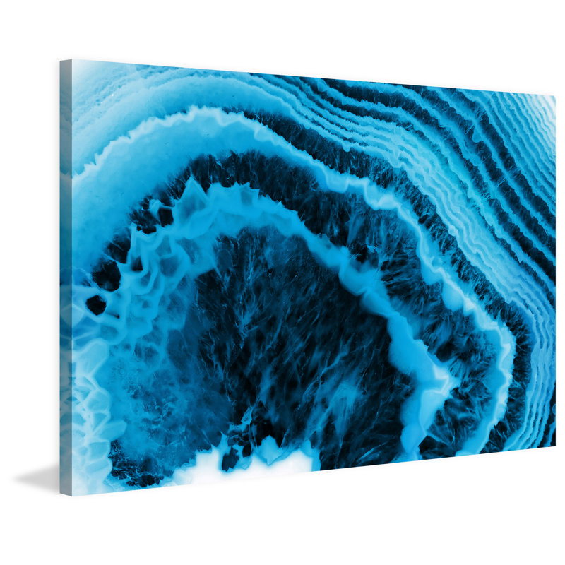 « between the layers », reproduction d’art sur toile tendue, H 30 po x l 45 po x P 1,5 po