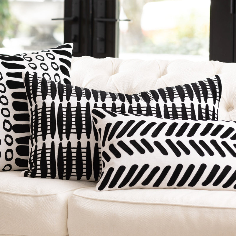 Coussin Ivy, 18 po x 30 po, Rectangle